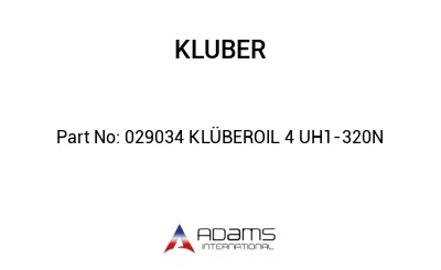 029034 KLÜBEROIL 4 UH1-320N