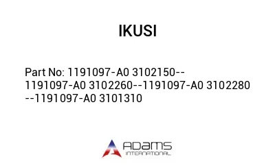 1191097-A0 3102150--1191097-A0 3102260--1191097-A0 3102280--1191097-A0 3101310