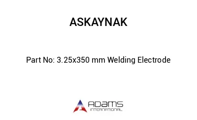 3.25x350 mm Welding Electrode