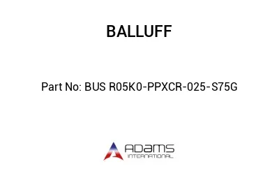 BUS R05K0-PPXCR-025-S75G									 BUS R05K0-PPXCR-025-S75G