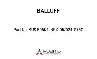 BUS R06K1-NPX-05/024-S75G									 BUS R06K1-NPX-05/024-S75G