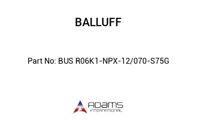 BUS R06K1-NPX-12/070-S75G									 BUS R06K1-NPX-12/070-S75G