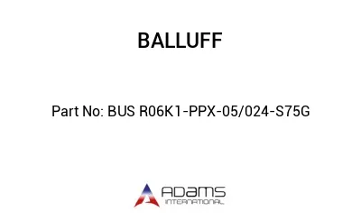 BUS R06K1-PPX-05/024-S75G									 BUS R06K1-PPX-05/024-S75G