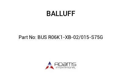 BUS R06K1-XB-02/015-S75G									 BUS R06K1-XB-02/015-S75G