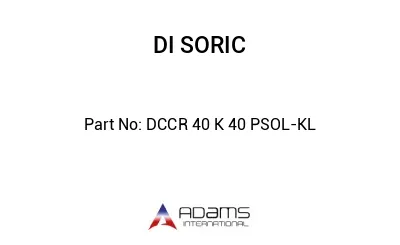 DCCR 40 K 40 PSOL-KL