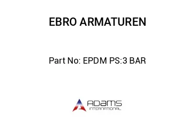 EPDM PS:3 BAR