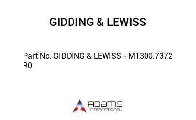 GIDDING & LEWISS - M1300.7372 R0