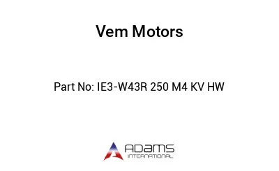 IE3-W43R 250 M4 KV HW