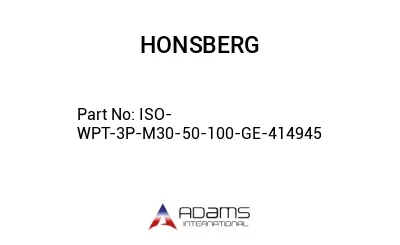 ISO-WPT-3P-M30-50-100-GE-414945 ISO-WPT-3P-M30-50-100-GE-414945