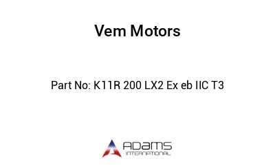 K11R 200 LX2 Ex eb IIC T3