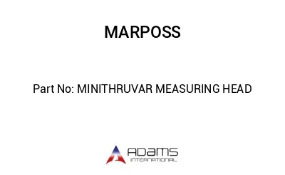 MINITHRUVAR MEASURING HEAD