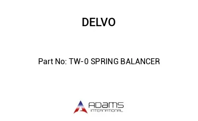 TW-0 SPRING BALANCER