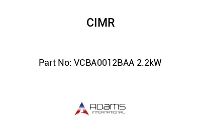 VCBA0012BAA 2.2kW